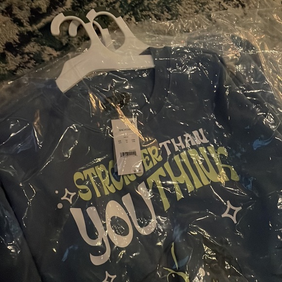 disney's grogu stronger than you sweatshirt medium NWT - Picture 5 of 5